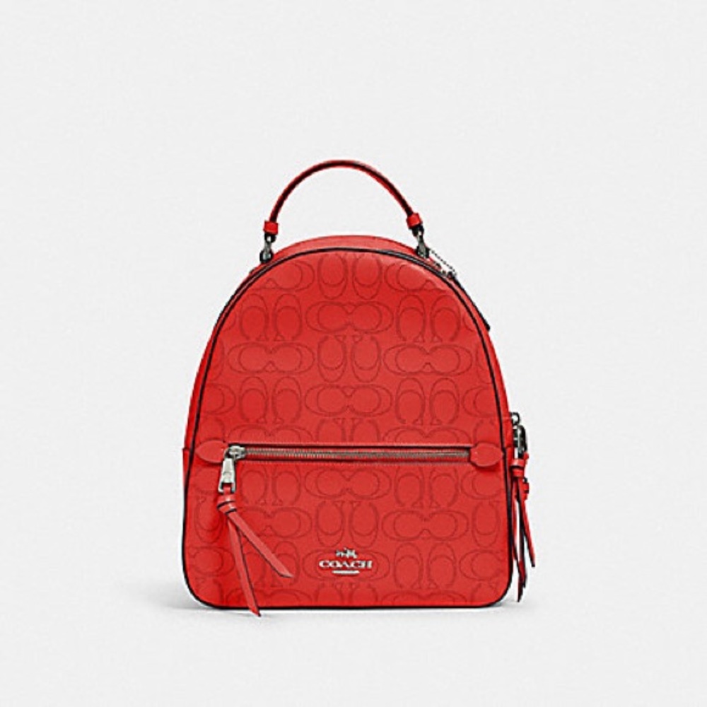 Sale - New - Authenticated - Coach Dark Orange Backpack